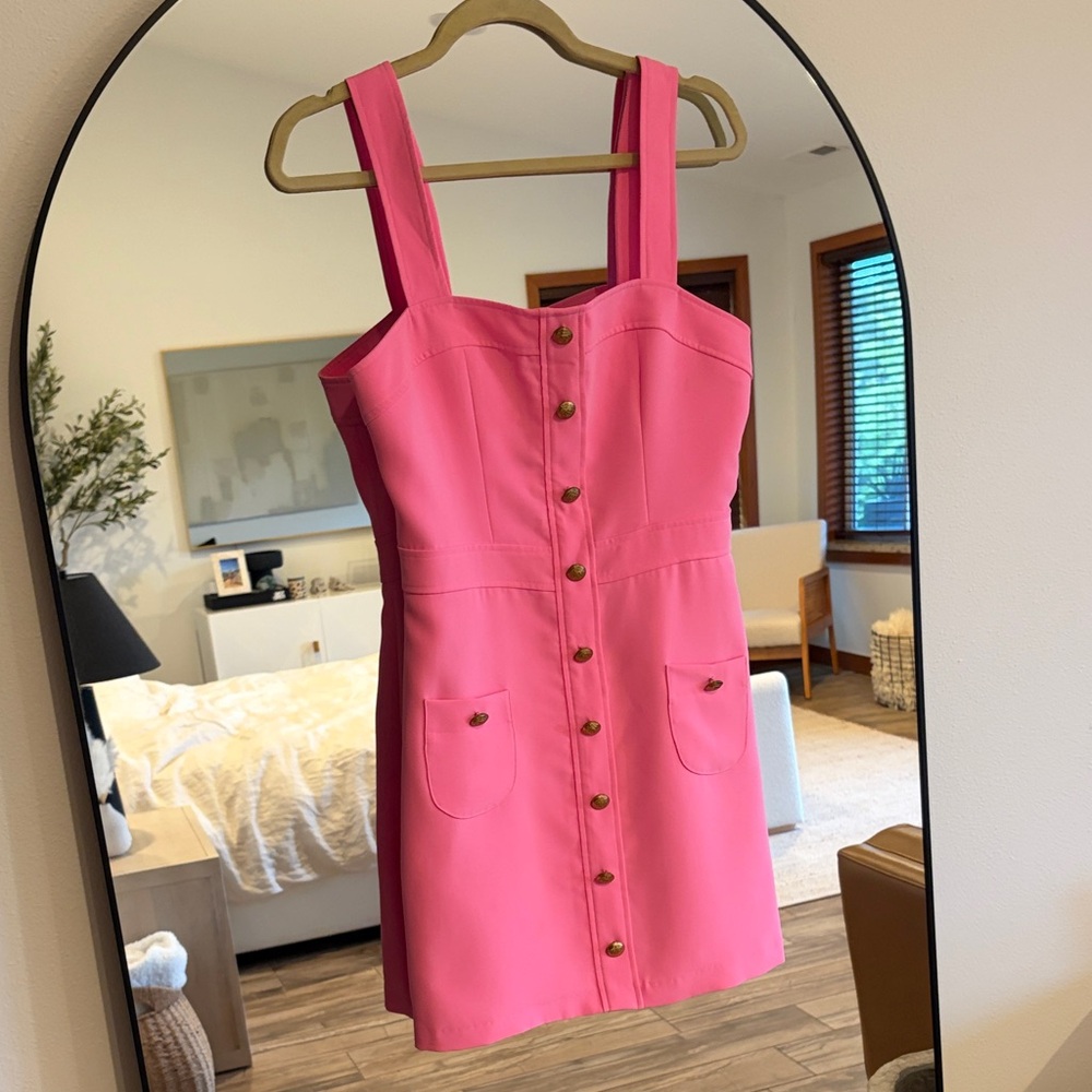 Shocking pink Amanda upRichard Archie dress